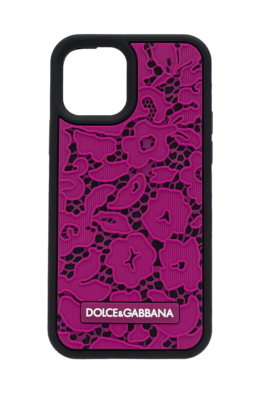 Purple Branded iPhone 12/12 Pro case Dolce & Gabbana - Vitkac Italy